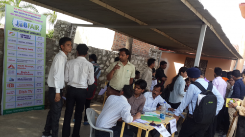 Campus placement Drive by SynapseIndia was conducted in R.N. Modi Engineering College