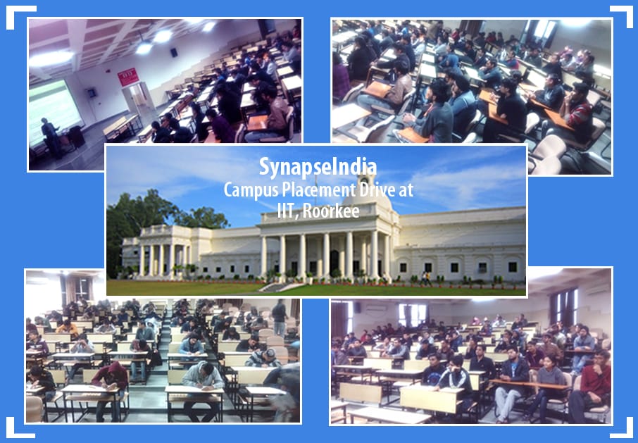 SynapseIndia Campus Placement Drive at IIT Roorkee